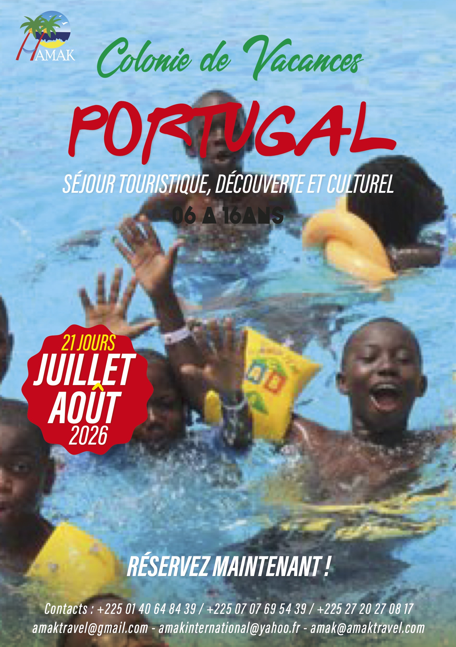 Colonie de vacances AMAK Travel