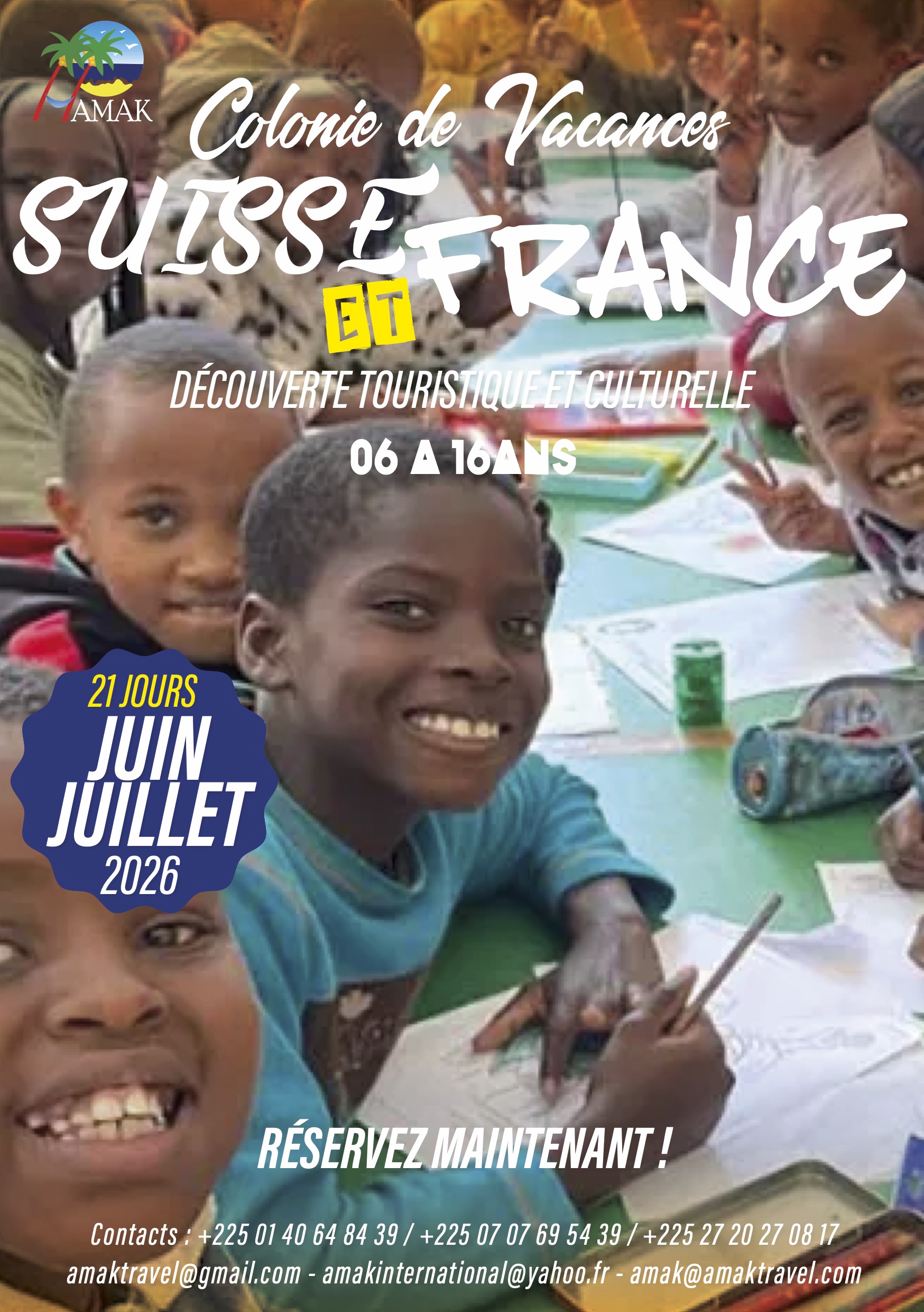 Colonie de vacances AMAK Travel